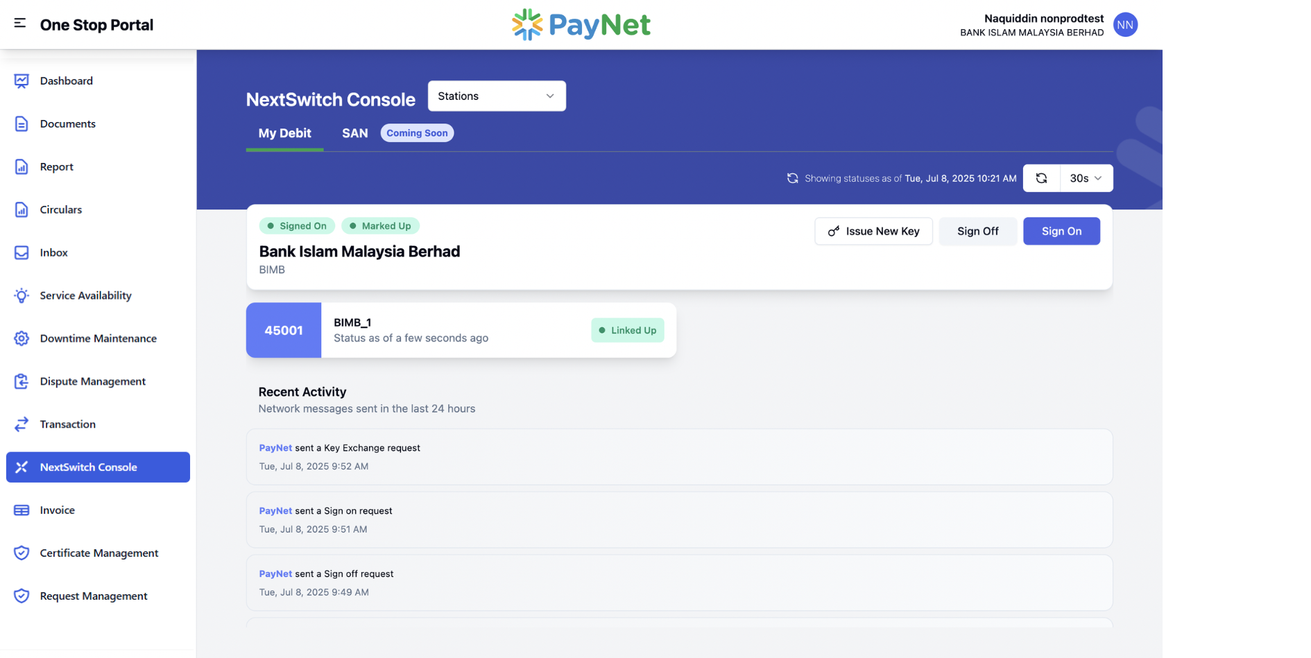 How to Trigger Network Messages from PayNet – PayNet Support
